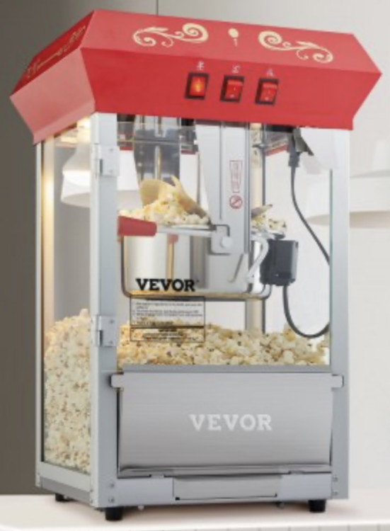 Popcorn machine 8 oz